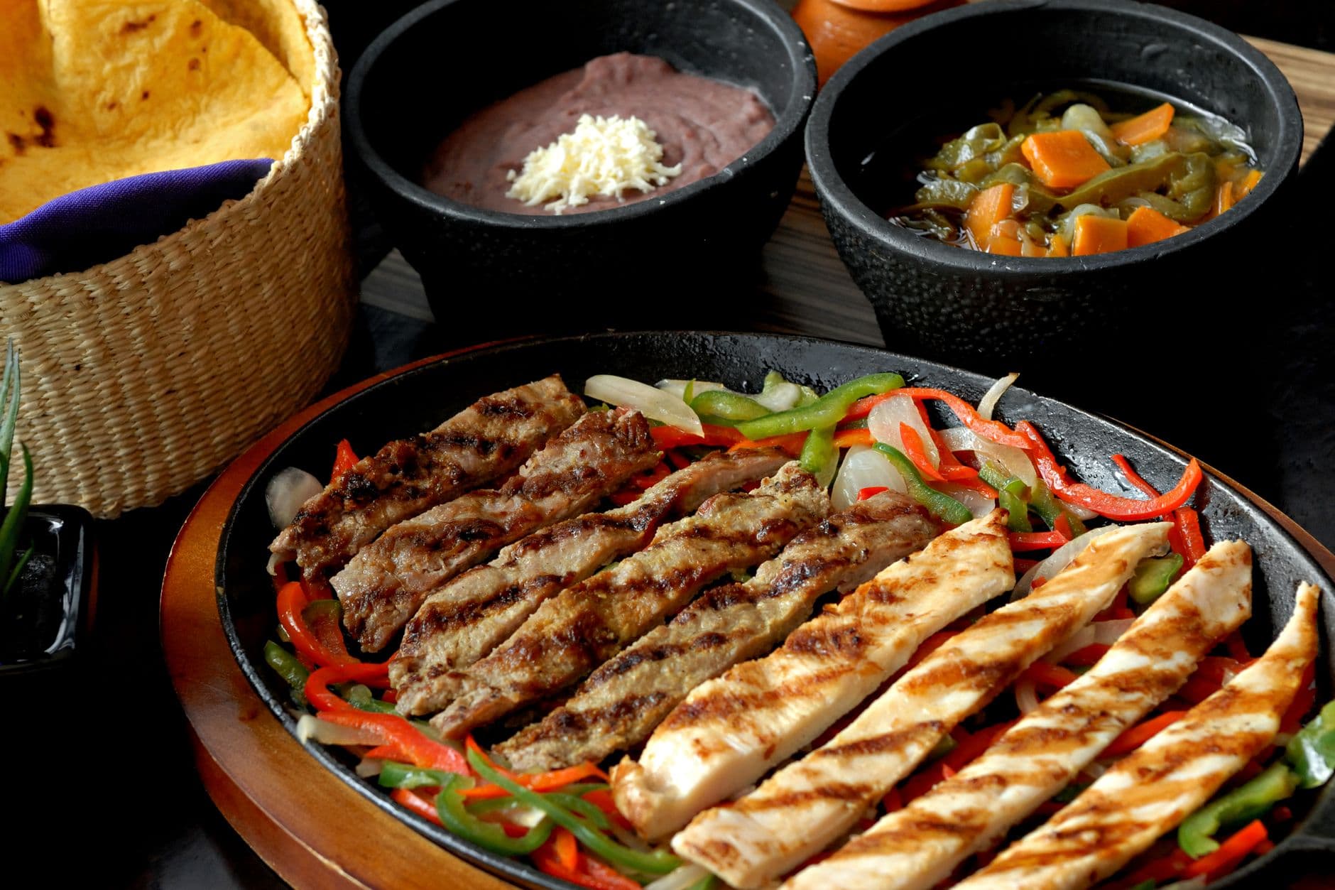 Beef Brisket Fajitas (per person)