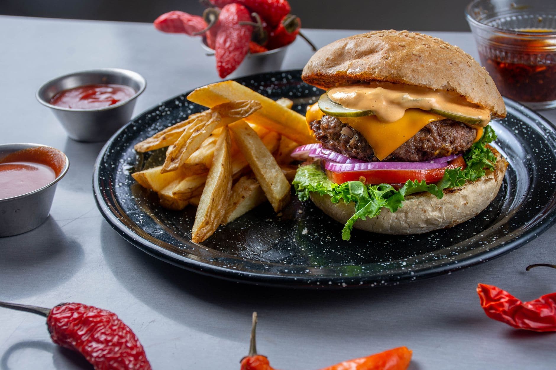 Chargrilled Beef Burger